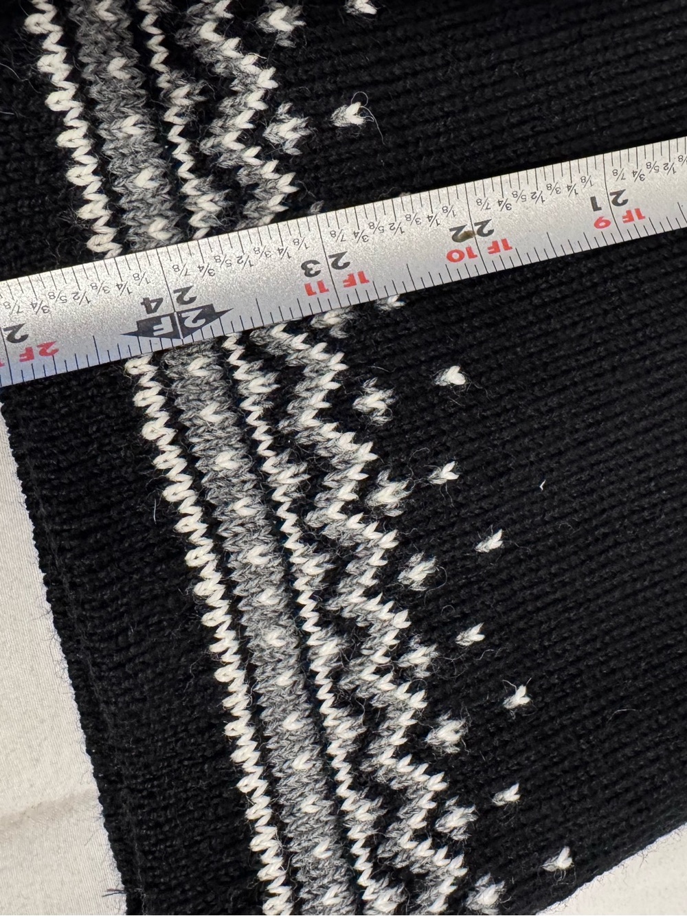 Dale of Norway 100% Wool Double Zip-Up Nordic fair isle Sweater Cardigan L - Picture 9 of 13